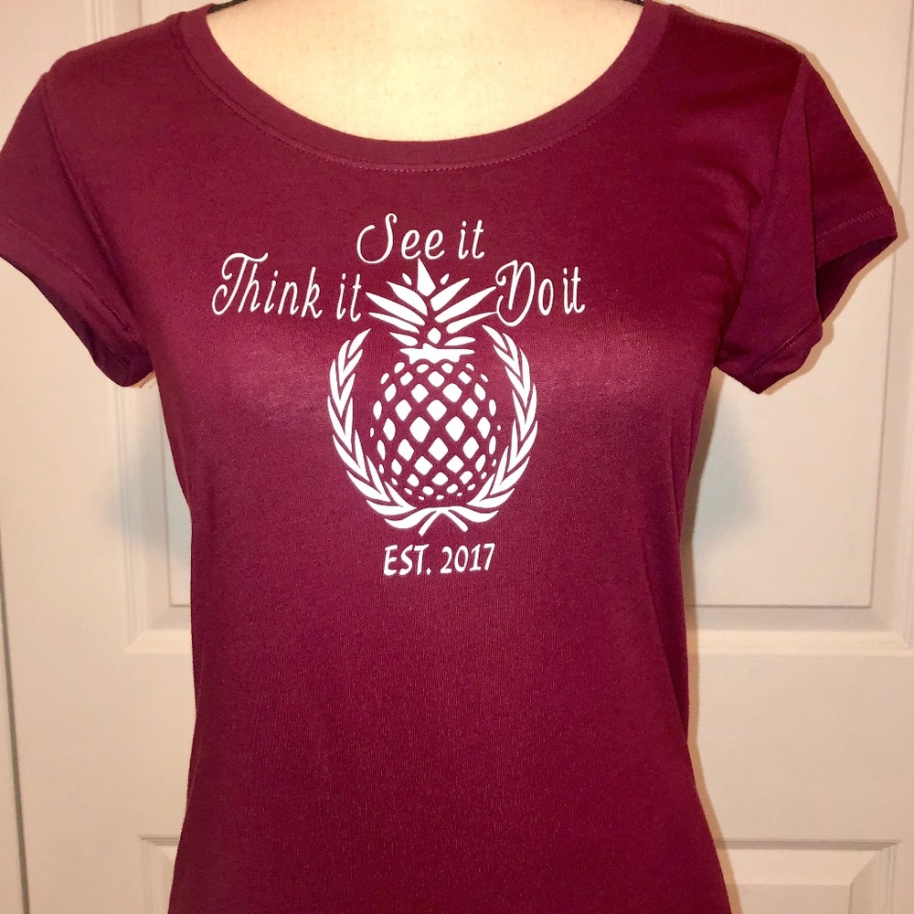 New See it. Think it. Do it. Short Sleeve Top